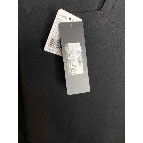 Joseph Ribkoff NWT black square neck top size 8 - Picture 8 of 9